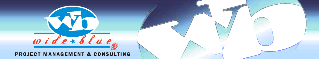 wide blue banner